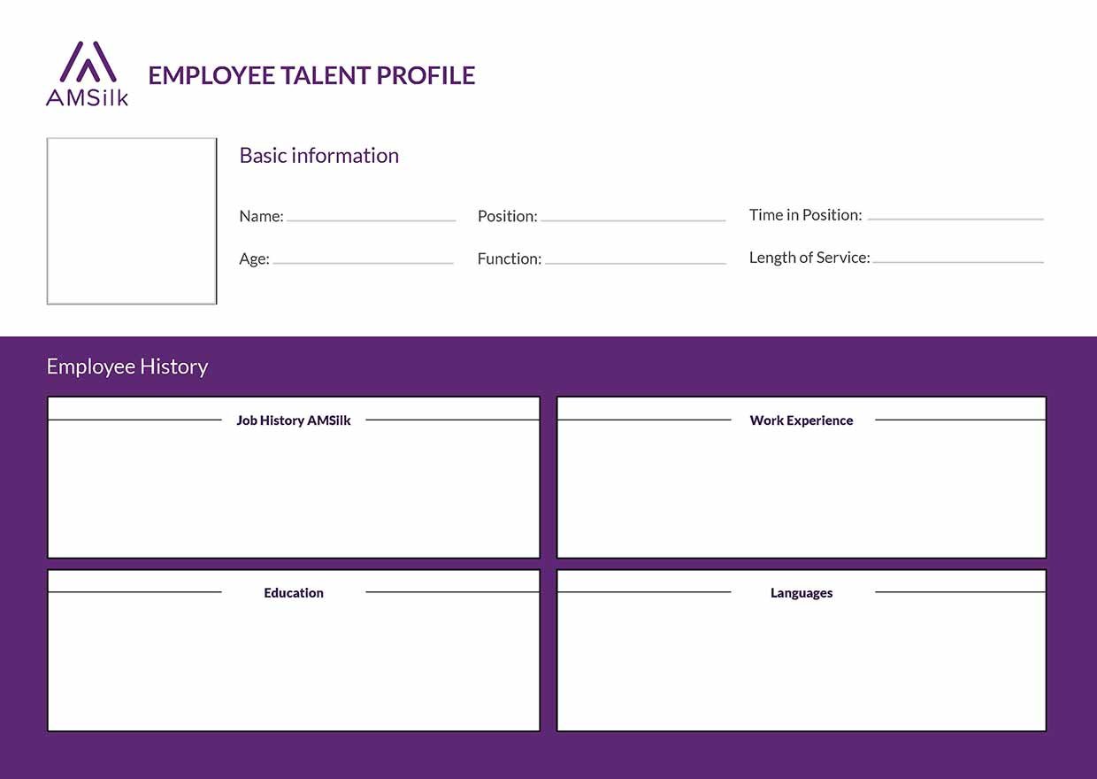 Questionnaire, fillable PDF design