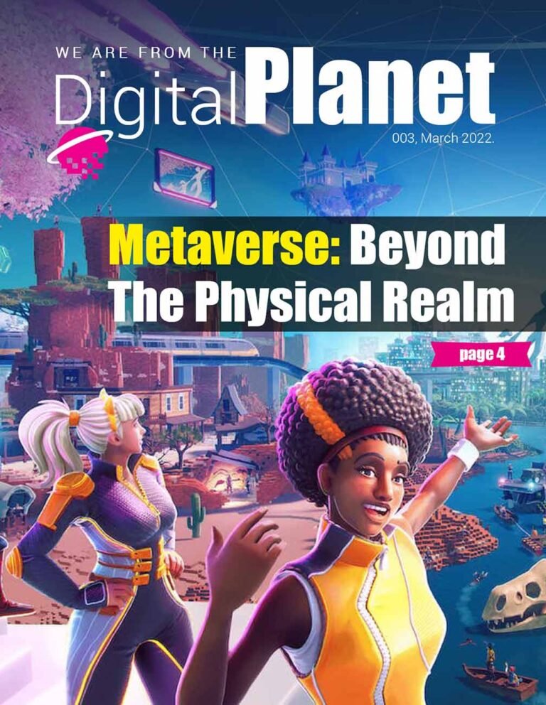 Digital Planet Magazine, cover page 02