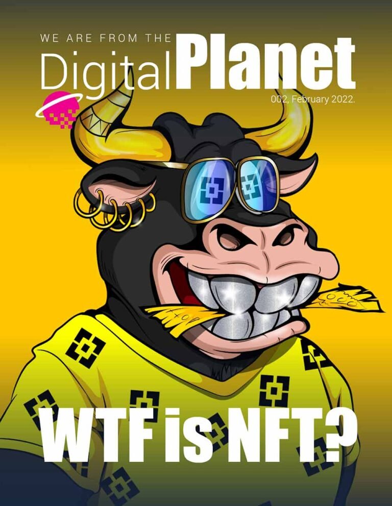 Digital Planet Magazine, cover page 02