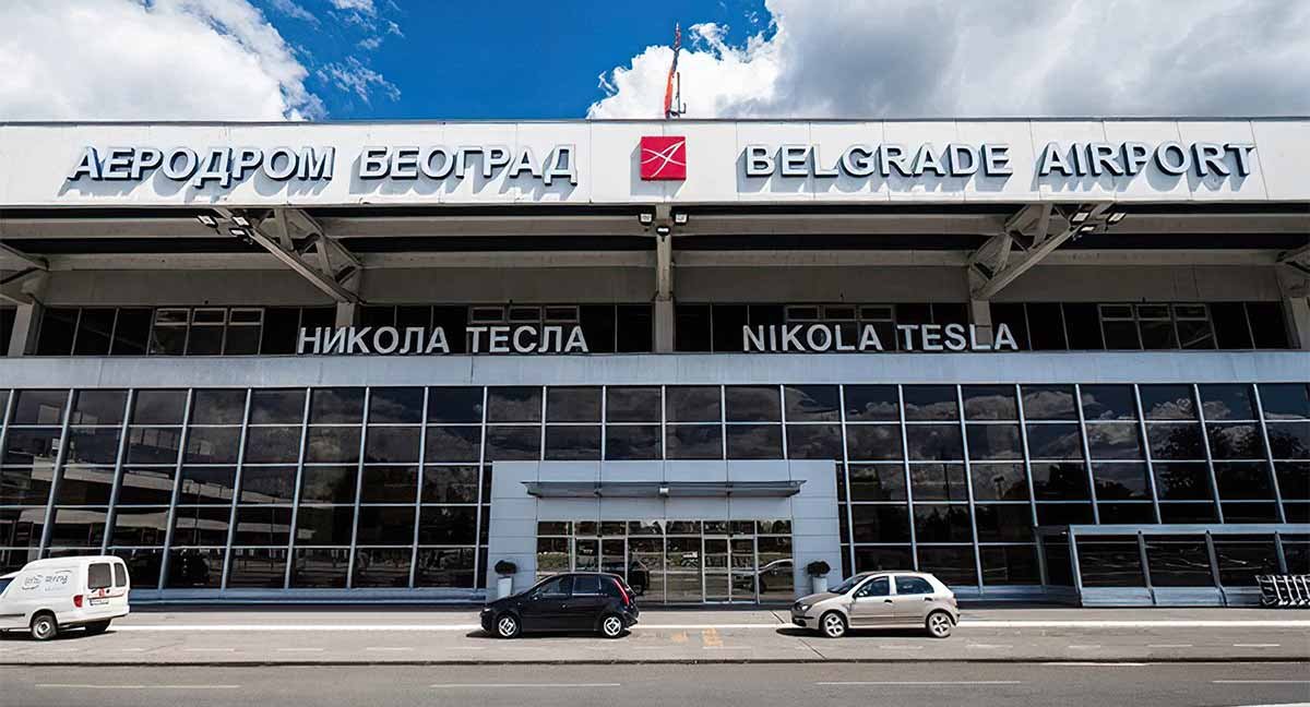 Airport Nikola Tesla, Branding, Logo design