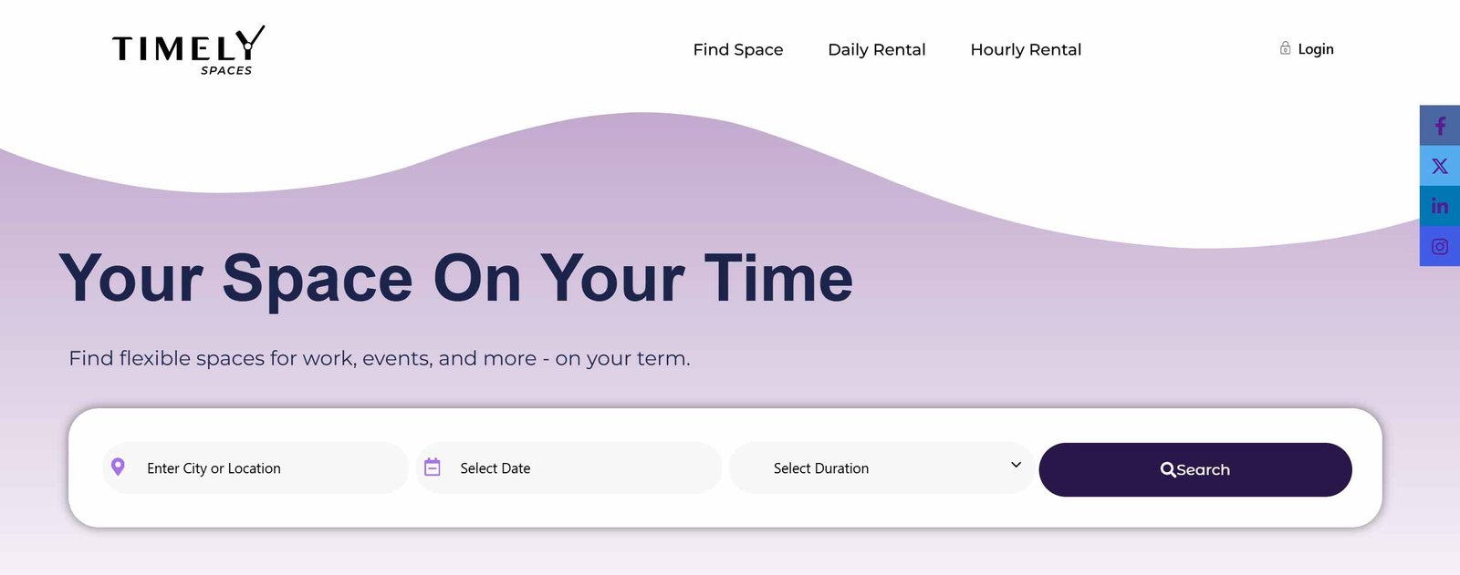 Timely Spaces